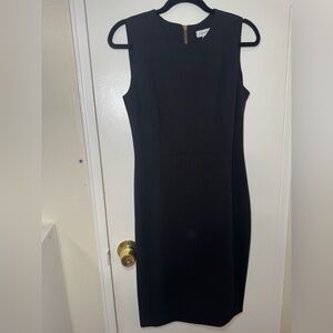 Elegant Black Sleeveless Dress